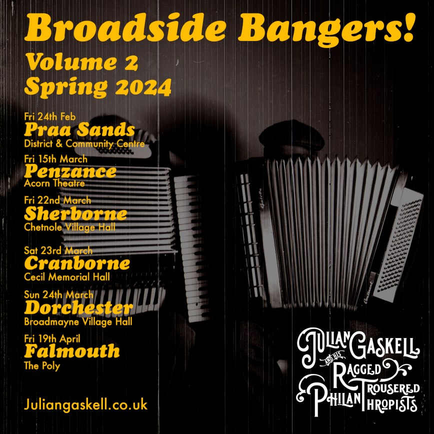 Broadside Bangers Spring 2024 Tour!